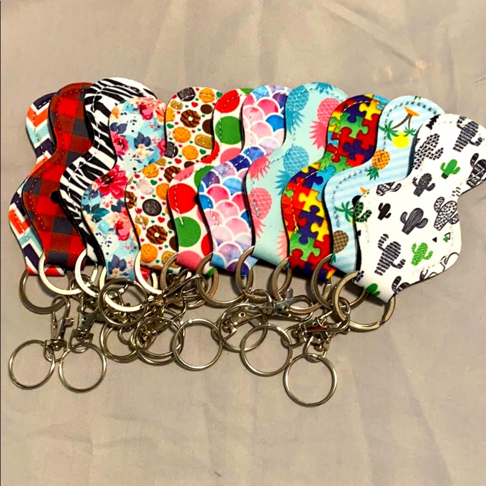 Chapstick boutique resell lot new keychains